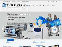 Tablet Screenshot of goldylux.net